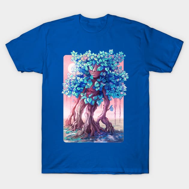 Tree Lady T-Shirt by Hoda Hefzy 